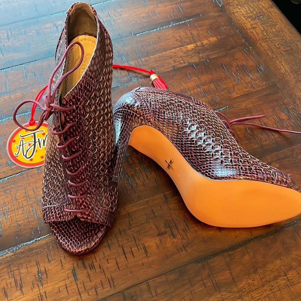 Open Toe Booties - image 1